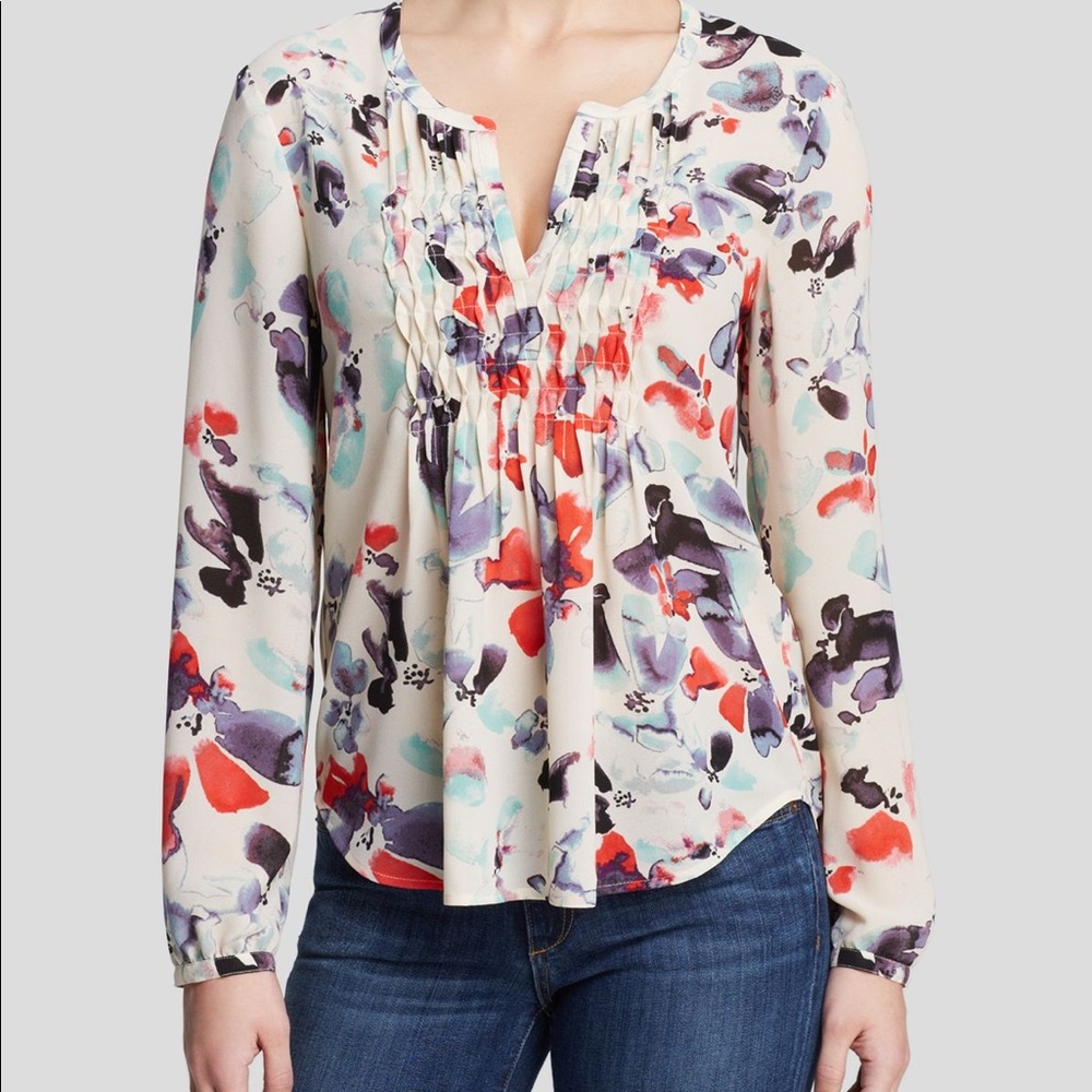 Sanctuary Floral Watercolor Top Small